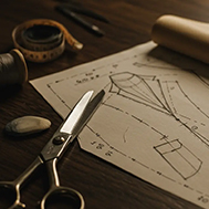 Custom design consultation at Vipula Design Tailors